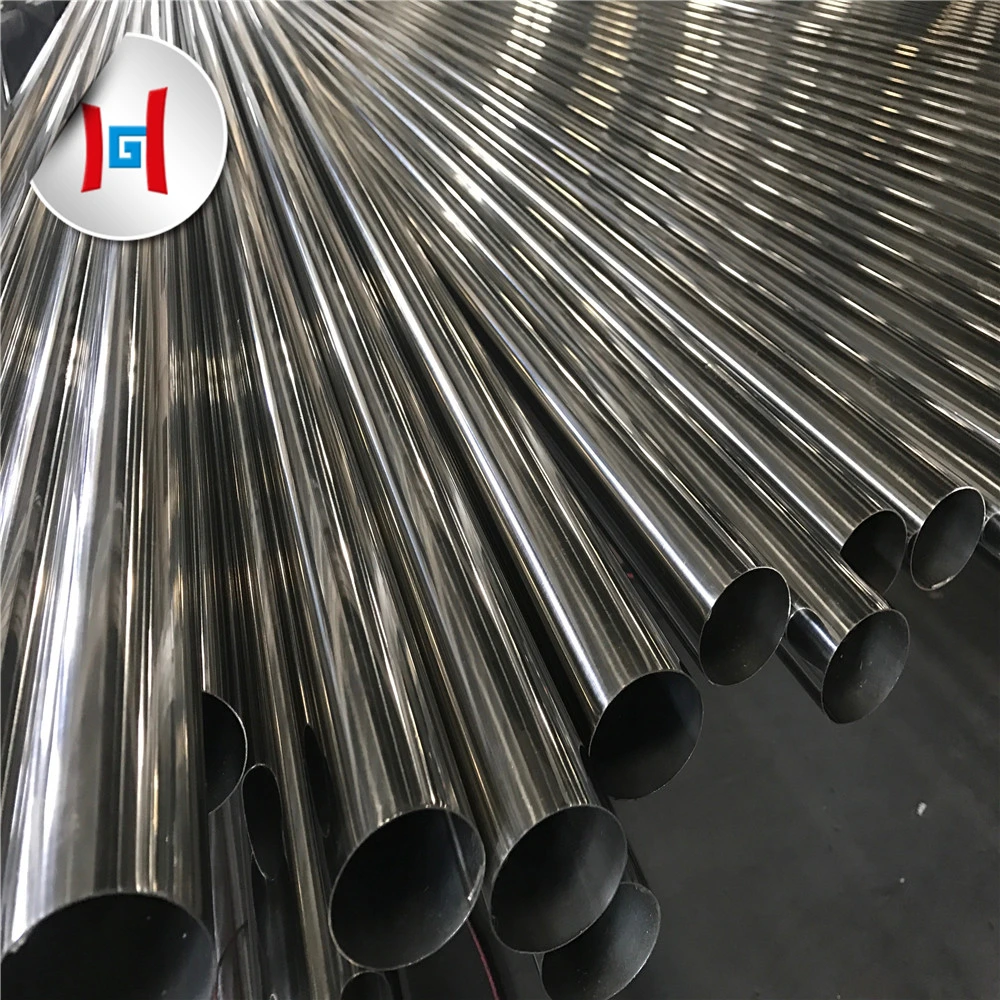 Polished Stainless Steel Square Pipes Hairline Weld Square Stainless Steel Pipe